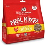 Stella & Chewy’s Freeze Dried Raw Chewy’s Chicken Meal Mixers – Dog Food Topper for Small & Large Breeds – Grain Free, Protein Rich Recipe – 8 oz Bag
