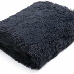 CHAMPETS Replacement Pet Bed Cover - Washable Dog Bed Mat Cover, Dark Grey, 35"X23", Large
