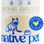 Native Pet Bone Broth & Dog Food Topper for Picky Eaters | Dog Gravy Topper for Dry Food | Chicken Bone Broth Powder for Dogs | Bone Broth for Cats | 11.5oz