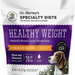 Dr. Harvey's Specialty Diet Healthy Weight Chicken Recipe, Human Grade Dehydrated Dog Food with Chicken (5 Pounds)