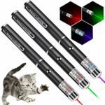 MEUSNo Laser Pointer, Laser Pointer Cat Toys for Indoor Cats, 3 Pack Laser Pointer Pen for Cats Dogs Pet Laser Toy Indoor Interactive Chase Cat Toy Lazer Pointer Pen Tease Cat Laser Light