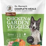 Dr. Harvey's Chicken & Garden Veggies Dog Food, Human Grade Grain-Free Dehydrated Food for Dogs with Freeze-Dried Chicken, Trial Size (5.5 Oz)