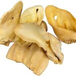 123 Treats Cow Ears for Dogs (1 Pound - Golden) - 100% Natural Made Premium Chews for Your Dog Bulk Beef Treats no Added additives