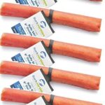 (5 Pack) Barkworthies Bully Stick Odor-Free Double Cut 6" each
