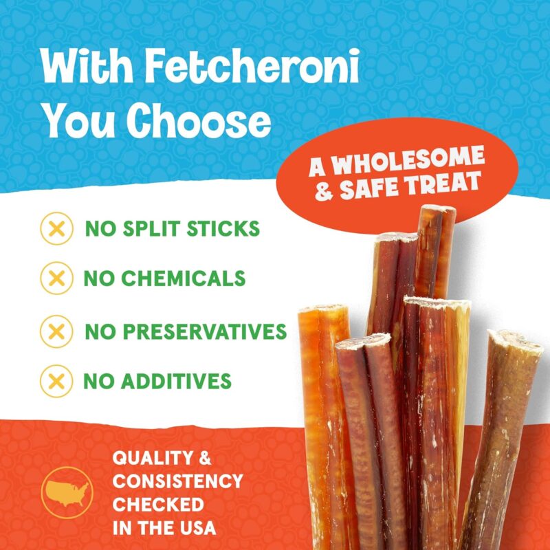 Jumbo Bully Sticks for Dogs - Naturally Cleans and Strengthens Teeth - Rawhide Free Dog Chews Long Lasting - Lasts 50% Longer Than a Standard Bully Stick (6 Inch, 6 Pack) - Image 3