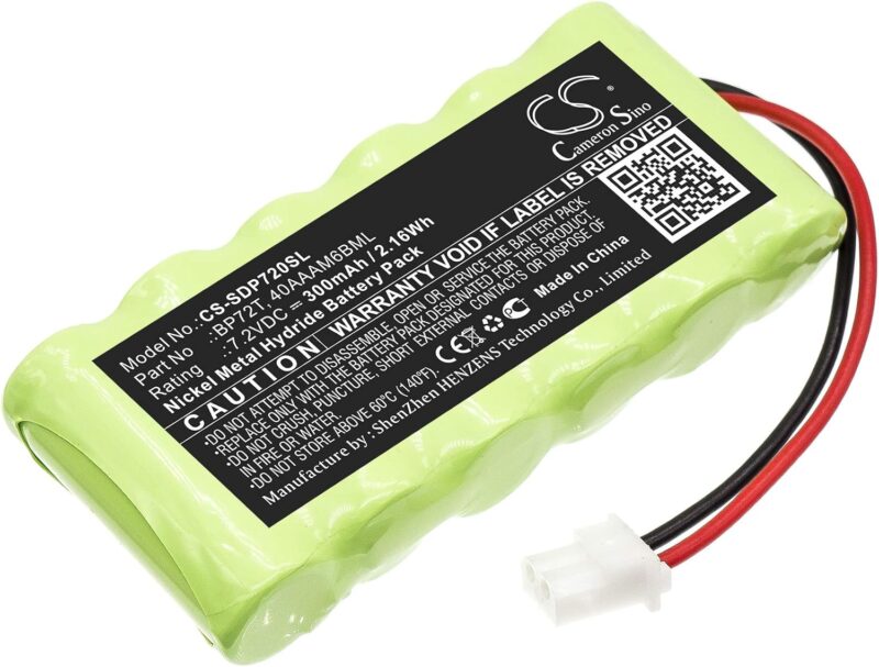 SOBOUR Battery Replacement for Dogtra Part Number: 40AAAM6BML, BP72T, GPRHC043M018, Deluxe Bird Launcher Transmitt