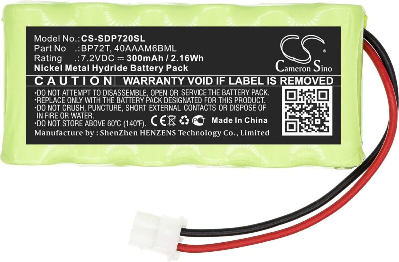 SOBOUR Battery Replacement for Dogtra Part Number: 40AAAM6BML, BP72T, GPRHC043M018, Deluxe Bird Launcher Transmitt - Image 3