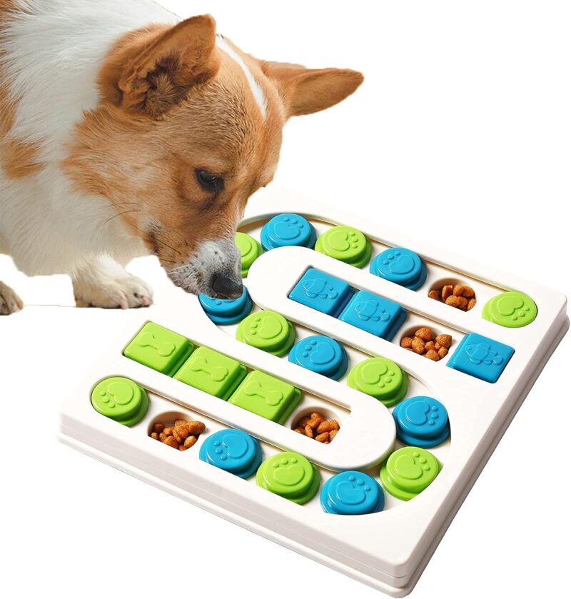 Smart Paws Interactive Pet Puzzle Toys (Level 2-3) Dog Slow Feeder,Dog Puzzle Feeder,Rabbit Toy… (Level 3) - Image 9