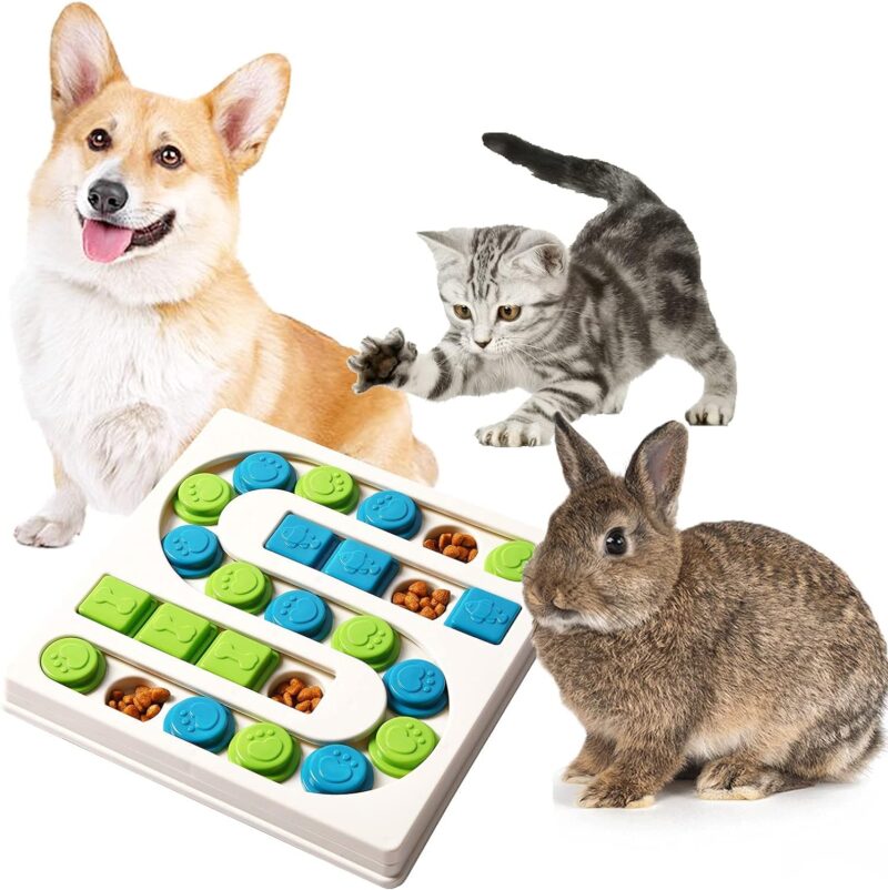 Smart Paws Interactive Pet Puzzle Toys (Level 2-3) Dog Slow Feeder,Dog Puzzle Feeder,Rabbit Toy… (Level 3) - Image 6