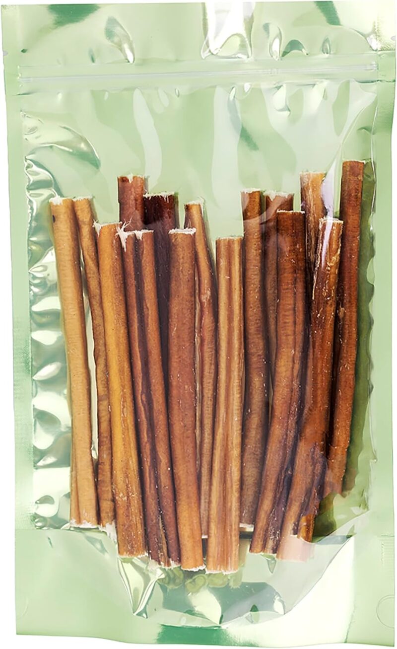 Nemeth Farms Premium European Beef Bully Sticks 6" for Dogs | 100% Extra Lean Bully Bones Rawhide-Free & Odor-Free Dog Treats for Puppies and Small Dogs | Long Lasting Dental Dog Chews - Pack of 15 - Image 2