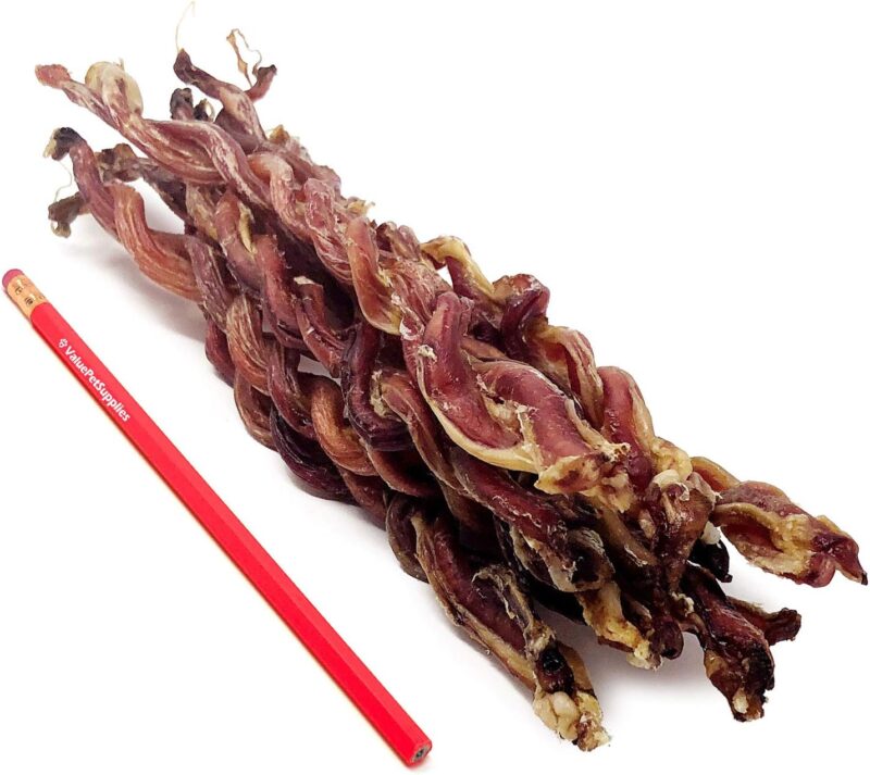 ValueBull USA Lamb Pizzle Twist Dog Chews, 8-11 Inch, 25 Count - Image 3