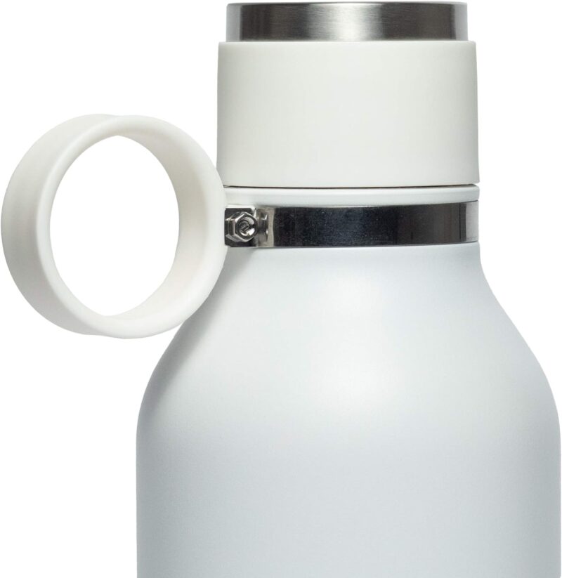 Asobu Dog Bowl Attached to Stainless Steel Insulated Travel Bottle for Human 37oz/1.1 Liter (White) - Image 3