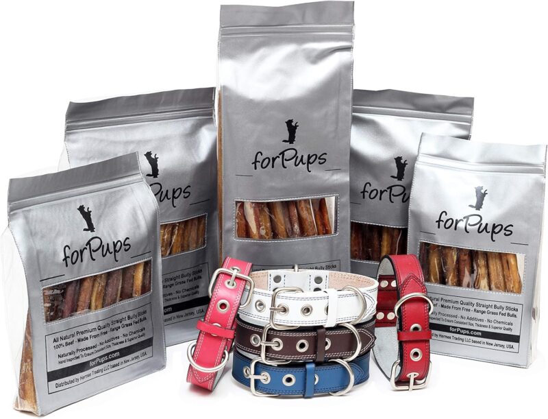 forPups (1 Pound – 8 Inch) (Thick) (16 oz Pack) All Natural Premium Quality Bully Sticks (8”) (1 lb – Thick) (16 oz) - Image 6