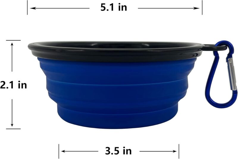 Collapsible Dog Bowl, 10 Pack, Portable, Safe, Reusable, Suitable for Indoor and Outdoor Activities - Image 4