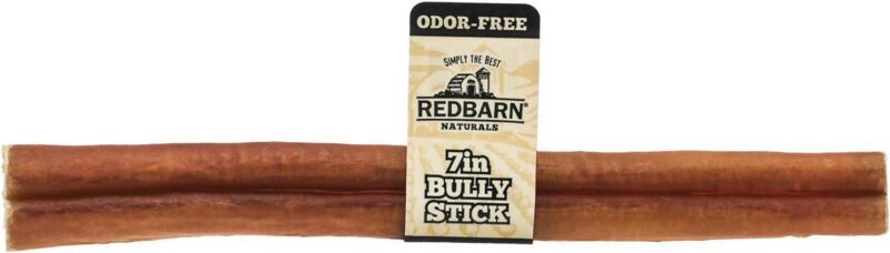 Redbarn Odor Free 7" Bully Sticks for Dogs (1-Count)