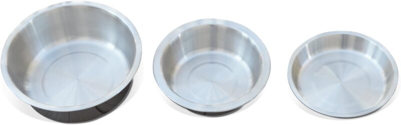 PetFusion Premium 304 Food Grade Stainless Steel Dog & Cat Bowls. Cat Bowls Shallow & Wide for Relief of Whisker Fatigue - Image 4