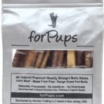 Thick (1 Pound) (3-4 Inch) - All Natural Premium Quality Bully Sticks Made (1 lb) (3"-4")