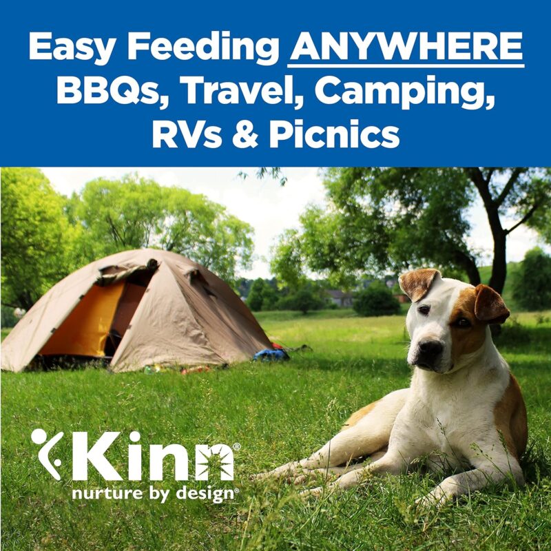 Kinn Kleanbowl Disposable Dog Food Bowls, 8 oz (Pack of 50) - Frame System Refills, Compostable Cat Food Bowls, Leakproof for Pet Feeding - Image 6