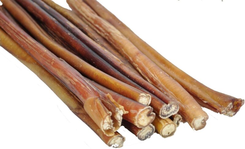 Downtown Pet Supply - Bully Sticks for Dogs - Dog Dental Treats & Rawhide-Free Dog Chews - Dog Treats with Protein, Vitamins & Minerals- Natural Beef Sticks - 4-5 in - 10 lbs - Image 3