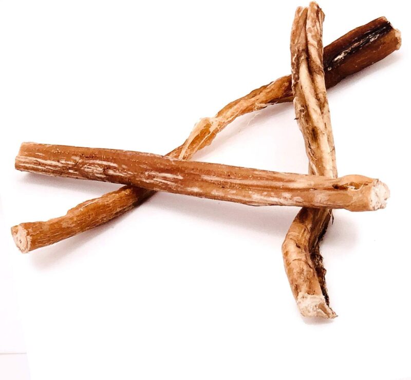 ValueBull Bully Sticks for Small Dogs, Thin 4-6", Varied Shapes, 50 ct - All Natural Dog Treats, 100% Beef Pizzles, Single Ingredient Rawhide Alternative - Image 7