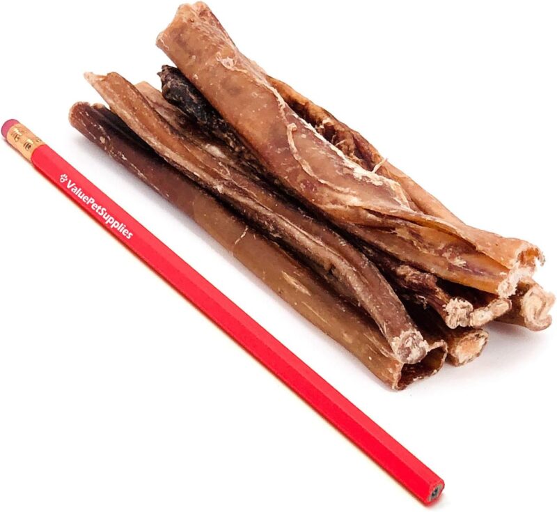 ValueBull Bully Sticks for Small Dogs, Thin 4-6", Varied Shapes, 50 ct - All Natural Dog Treats, 100% Beef Pizzles, Single Ingredient Rawhide Alternative - Image 4