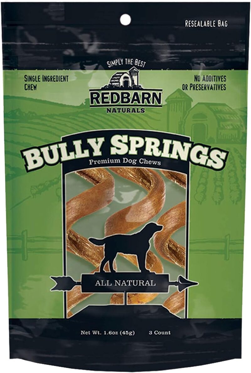 Redbarn Bully Springs for Dogs, 3-Count (Pack of 4)