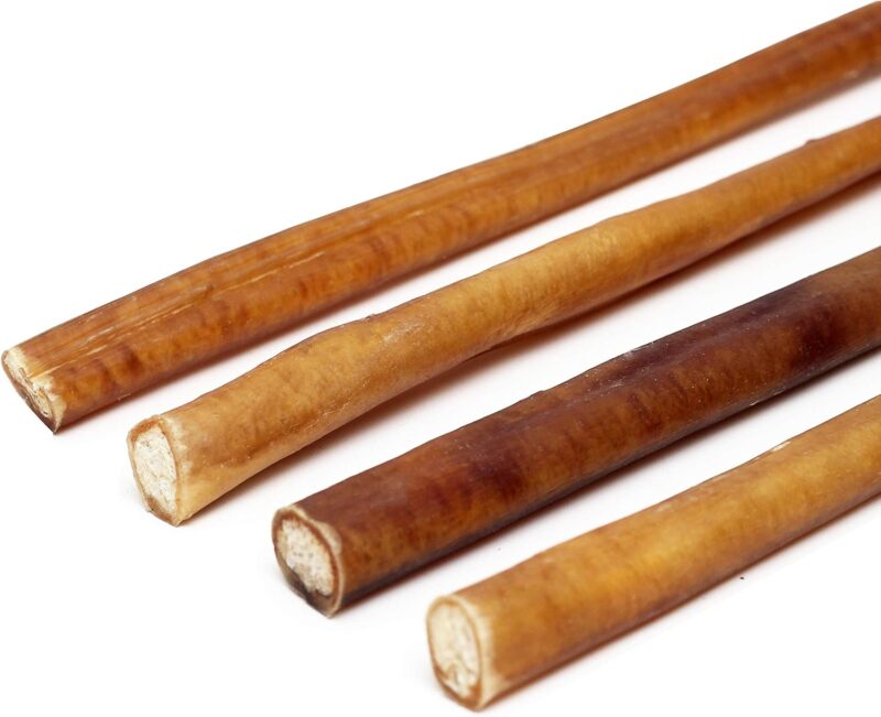 (2 Pounds - 8 Inch) (REGULAR Thickness) (32 oz Pack) All Natural Premium Quality Bully Sticks (8") (2 lb – REGULAR) (32 oz) - Image 5