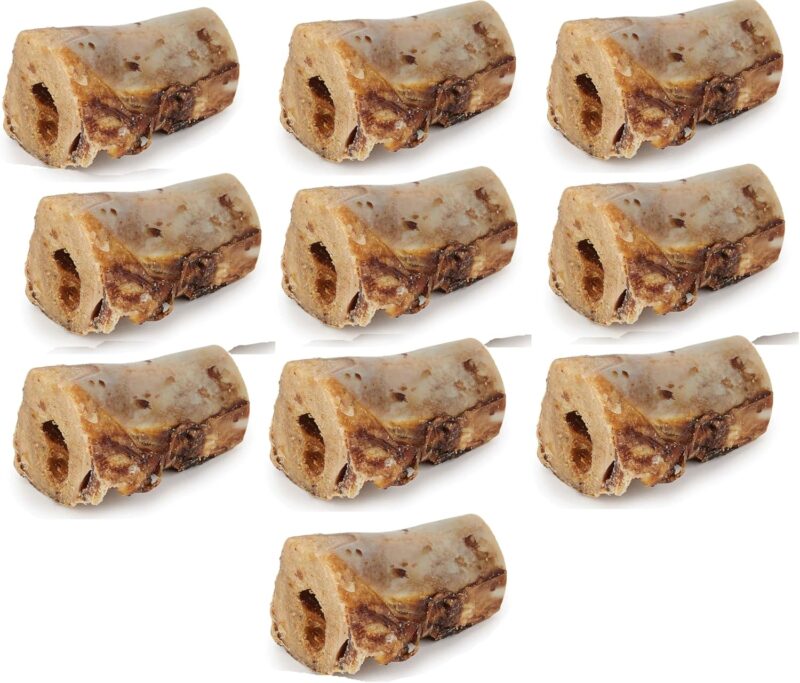 Long Lasting 4.5"" Femur Dog Bone Center Cut Meaty Nutritious Slow Roasted Beef (4 Bones), 1 Count (Pack of 1) - Image 7