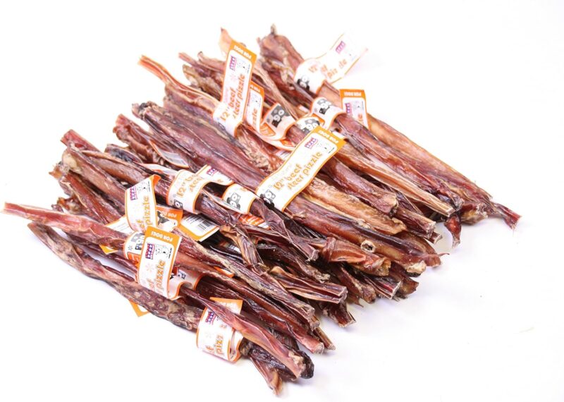 GoGo Pet Products 12 Inch USA Made Beef Steer Pizzle Sticks, Low Odor, 25 Pack - Image 2