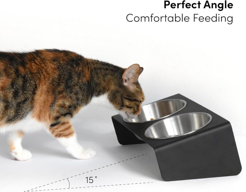 Elevated Pet Bowl, for Cats and Small Dogs - Image 2