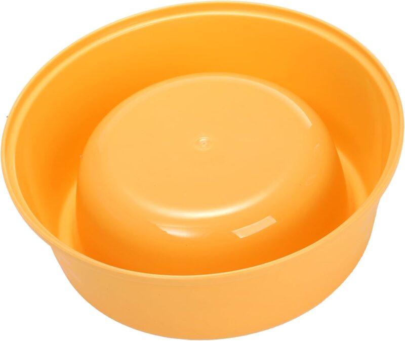 24 Pack Plastic Dog Bowl, 10 Oz Reusable Pet Food and Water Bowl with Cute Dog Paw Print, Stackable Puppy Cat Feeding Bowls Food Dishes for Dog Cat Party Supplies, 4 Color - Image 4