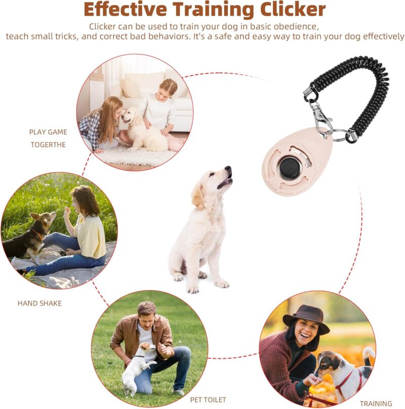 Premium Silicone Slow Feeder Dog Bowl & Lick Pad Set with Suction Cups – Includes Spatula & Training Clicker, Reduces Boredom & Anxiety, Ideal for Medium to Small Dogs & Cats - XAQMHSW - Image 5