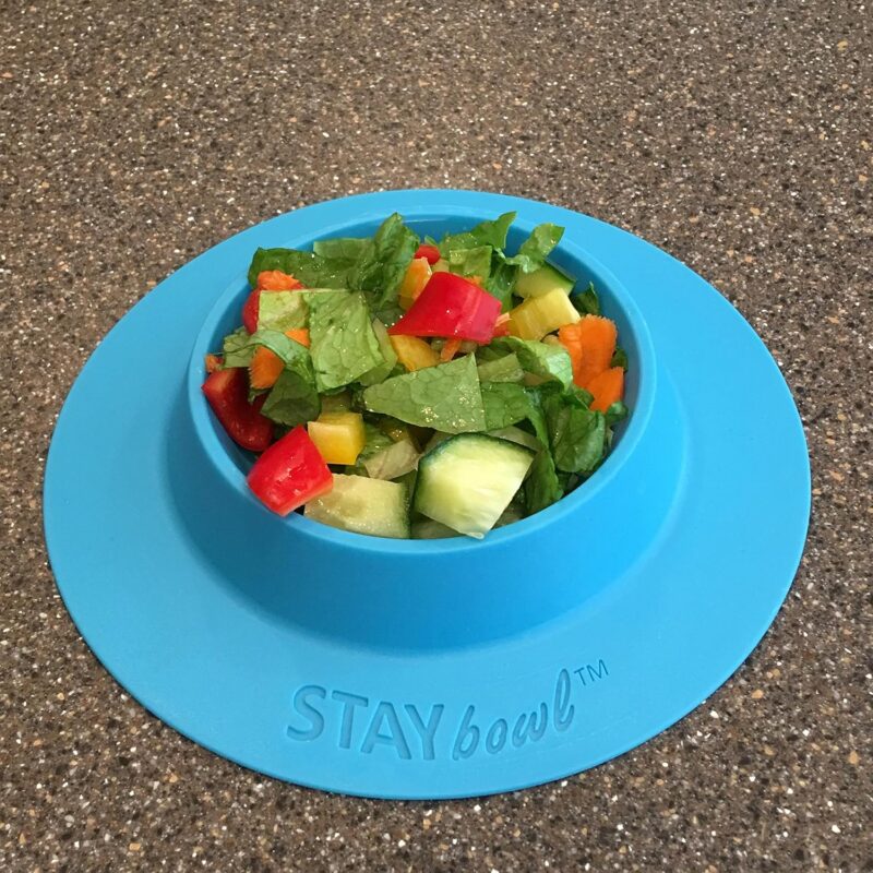 Tip-Proof Bowl for Guinea Pigs and Other Small Pets - Sky Blue - Large 3/4 Cup Size New