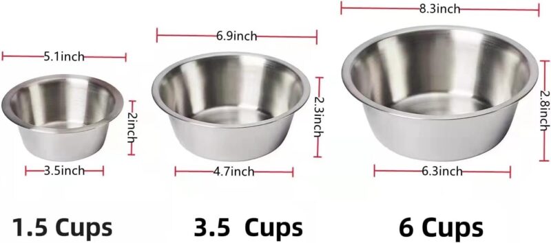 FOYO Elevated Dog Bowls, Raised Dog Food and Water Bowls,Wall Mounted Pet Comfort Feeding Bowls for Medium Dogs - Image 6