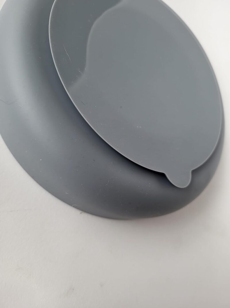 Modern Rainbow Pet Slow Feeder Bowl, Silicone Slow Feeder for Dogs & Puppies, Slow Eating, Modern Lick Mat Design, Reduces Gulping, Dishwasher Fit, for All Breed, Durable Mealtime Puzzle (Slate) - Image 8